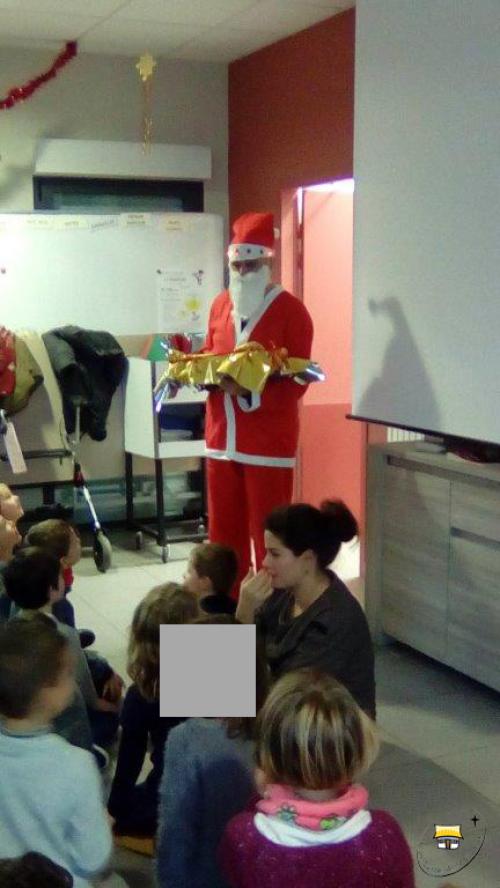 Visite des classes de ms/gs B et cp/ce1  à la maison de retraite